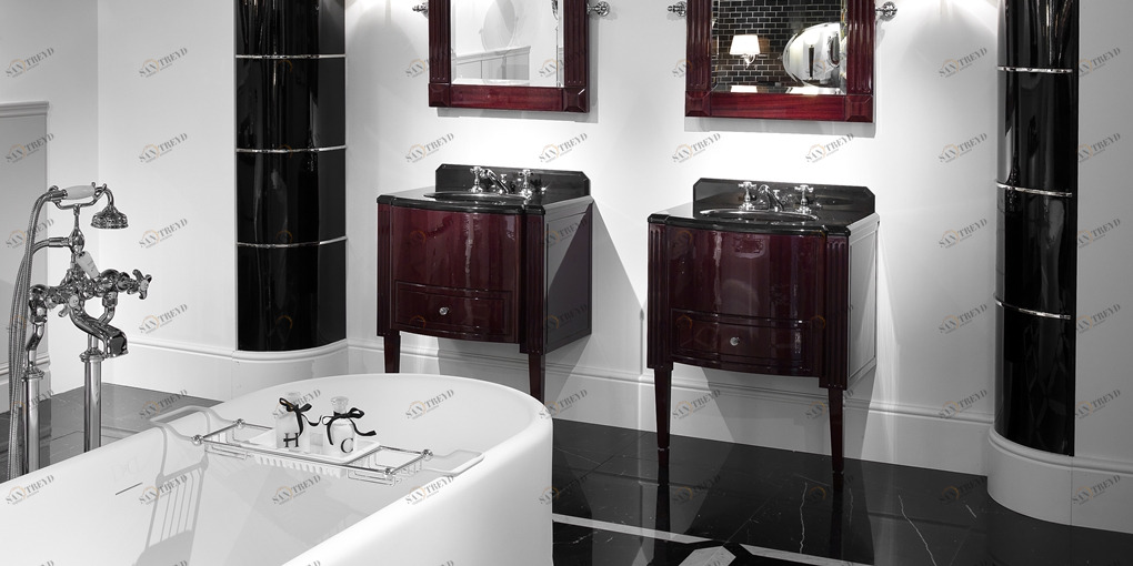 Тумба под раковину из красного дерева WHITE 46-B Devon Devon DOMINO MAHOGANY Devon&Devon WHITE46B