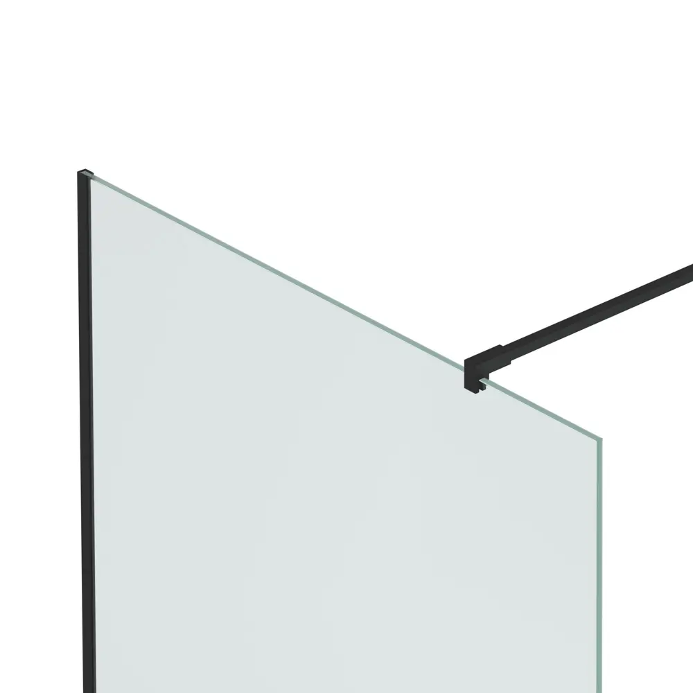 Душевая перегородка Mebelvann 110×200 см с черным анодированным профилем 89372139 STLM-1431866 - Вид №1