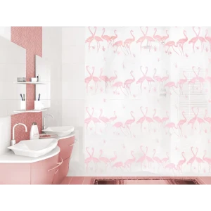 Штора для ванной комнаты «Maravillas» 180х180 см цвет белый