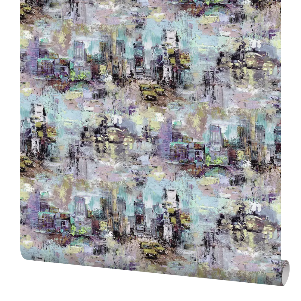 Обои флизелиновые Erismann Canvas голубые 1.06 м ЭР60473-04 85097595 STLM-2159214