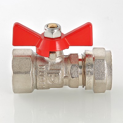 VT.342.N.1604 Кран шаровой с обжимным соединением и внутренней резьбой Valtec 16 х 1/2"  - Вид №8