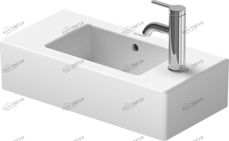 0703500009 Подвесная раковина настенная овальная Duravit Vero