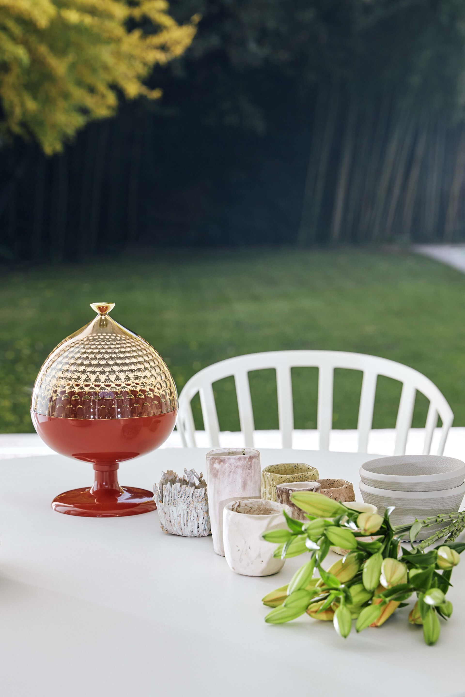 Контейнер / центральный элемент из инженерного пластика Kartell PUMO ARCH-00029601 - Вид №19