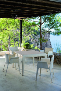 005326 Обеденный стол U 110 х 100 см Point "U"