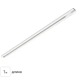 Трековый шинопровод Volpe Q123 1 м цвет белый