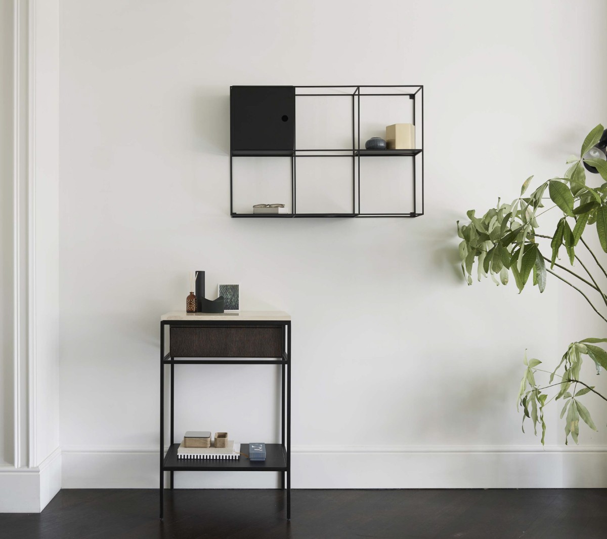 Ex.T Frame Умывальник с решеткой и тумбой comp-gl1-ss-cs - Вид №10