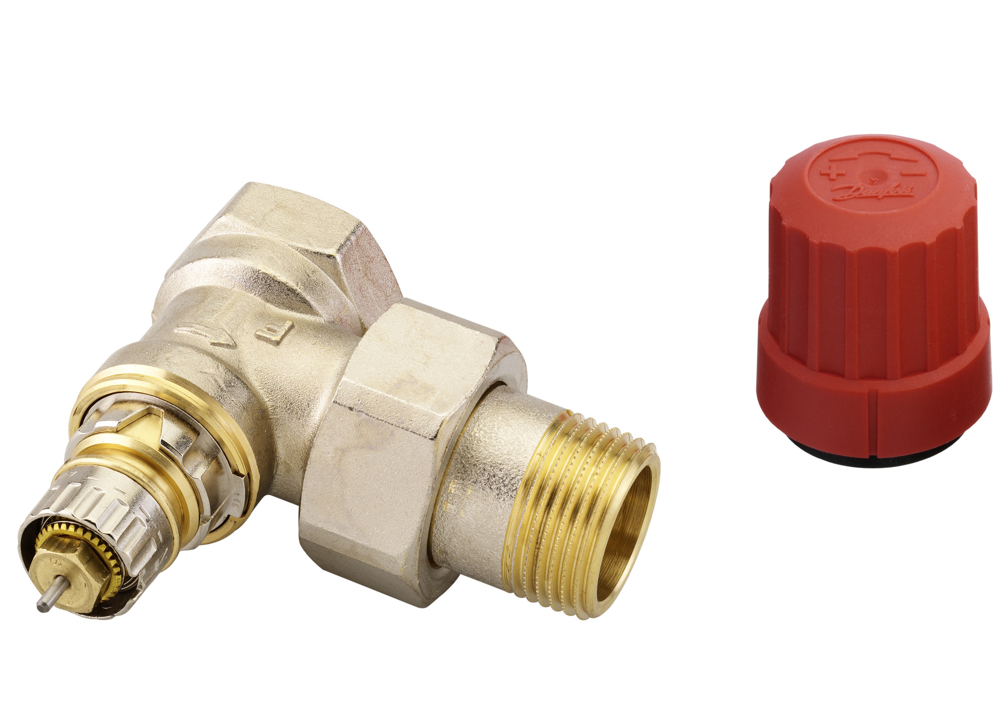 Danfoss Клапан RTR-N/RA-N для двухтрубной системы отопления Клапан RA-N 15 угл., наружн. резьба 013G4201  - Вид №1