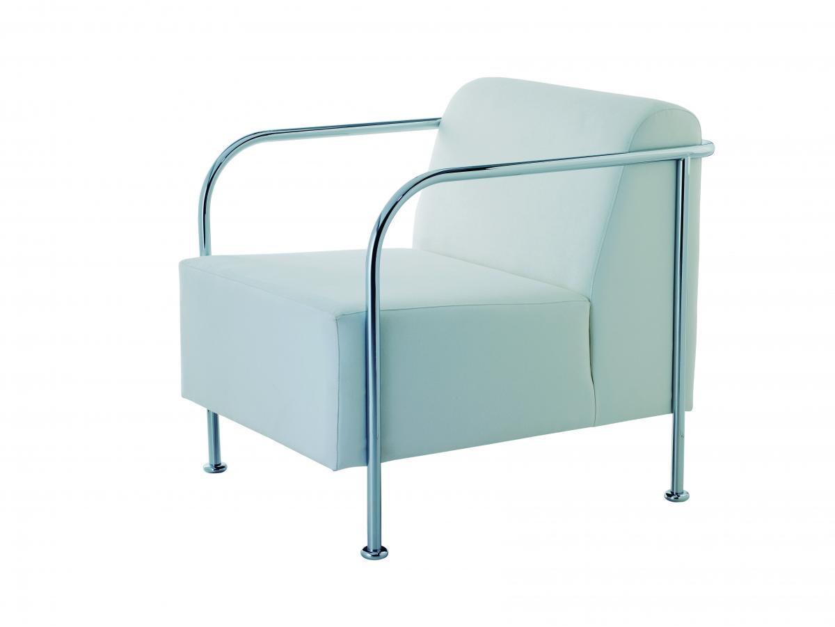 003220 Кресло белое Capdell Bridge - Вид №1