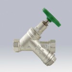 VT.053.N.04 Вентиль прямоточный с косым фильтром Valtec 1/2"  - Вид №8