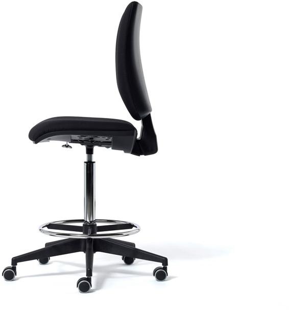 Diemme Офисный табурет с 5 спицами в ткани на колесиках Five sun-id-1364229 - Вид №1