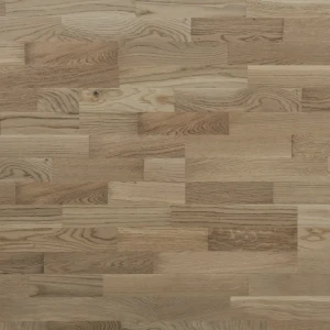 Паркетная доска трёхполосная «Дуб нордик» лак 1,752 м²