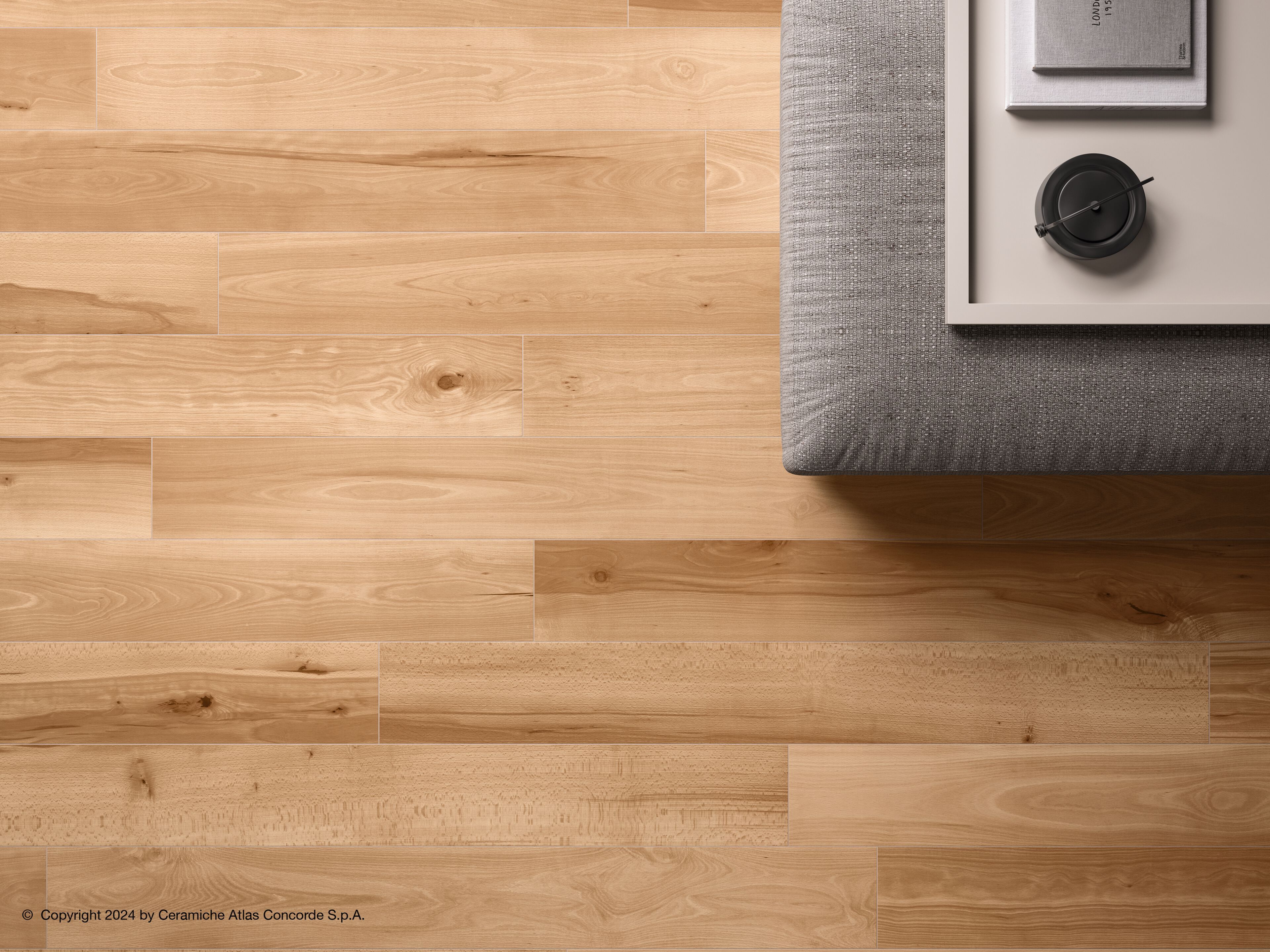 Напольное покрытие из керамогранита под дерево для внутреннего и наружного применения Atlas Concorde Log Cansei ARCH-00066279 - Вид №24