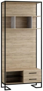 1814 Стеллаж Loft Дуб натур под ТВ R-HOME