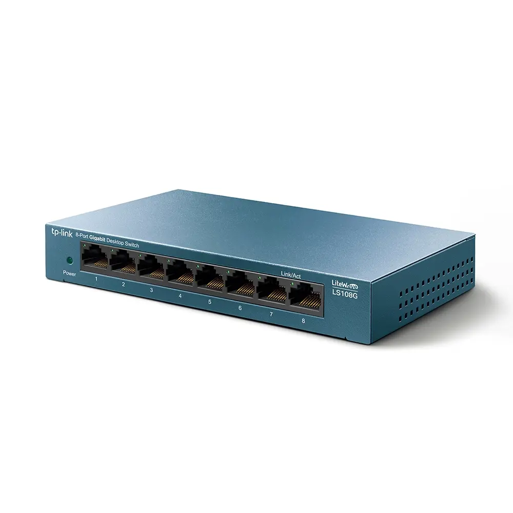 Коммутатор TP-Link LS108G 1000 Мбит/с 82677901 STLM-2045360 TP LINK  - Вид №1