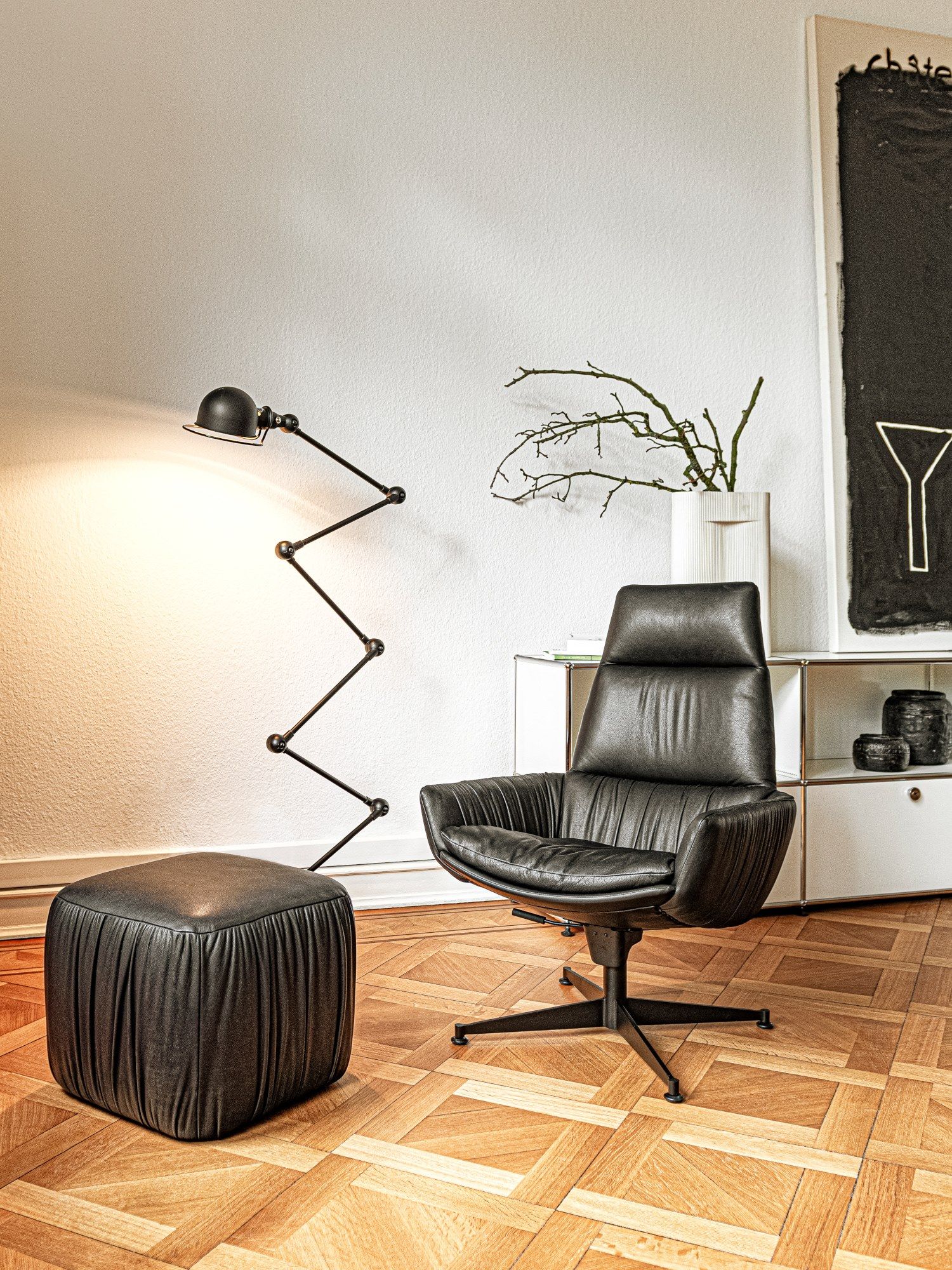 4-спицевое вращающееся кресло с подлокотниками KFF Faye Casual ARCH-00120922 - Вид №6