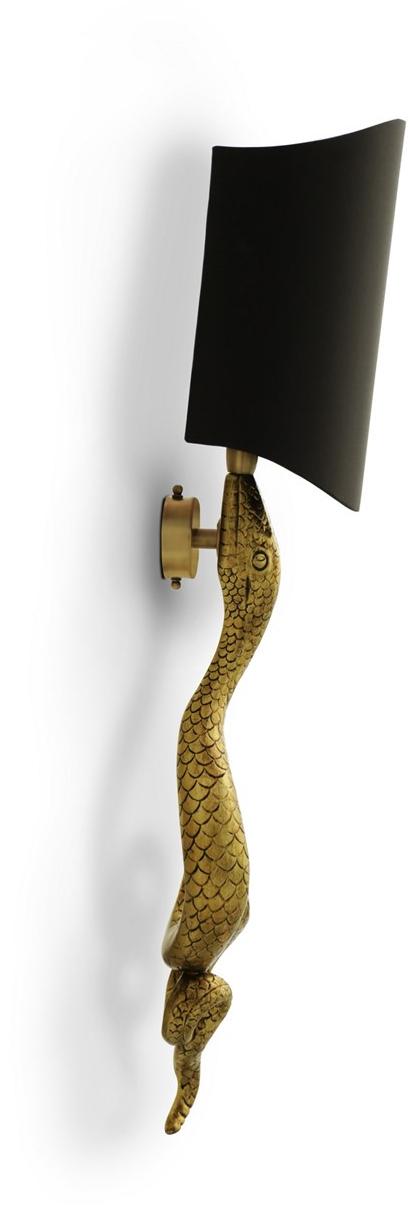 KOKET Бра с прямым и отраженным светом сусального золота Serpentine sun-id-1409131 - Вид №3