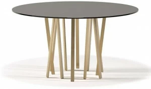 Paolo Castelli Круглый стол из мрамора и металла For hall