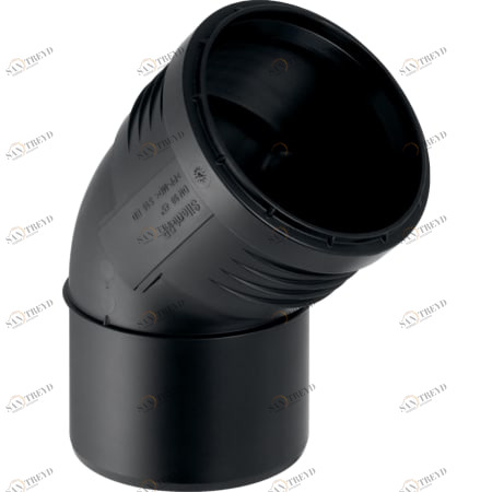 GEBERIT 390.522.14.1 Отвод Geberit Silent-PP 