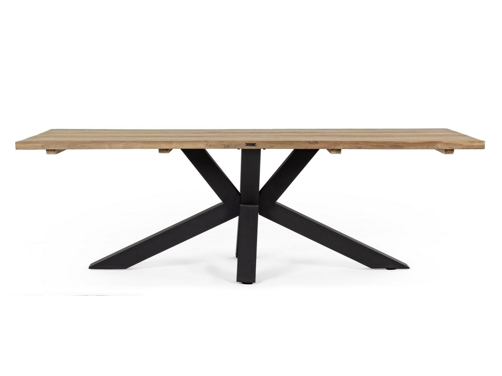 Прямоугольный стол из тикового дерева и алюминия BIZZOTTO RAMSEY ARCH-00026662