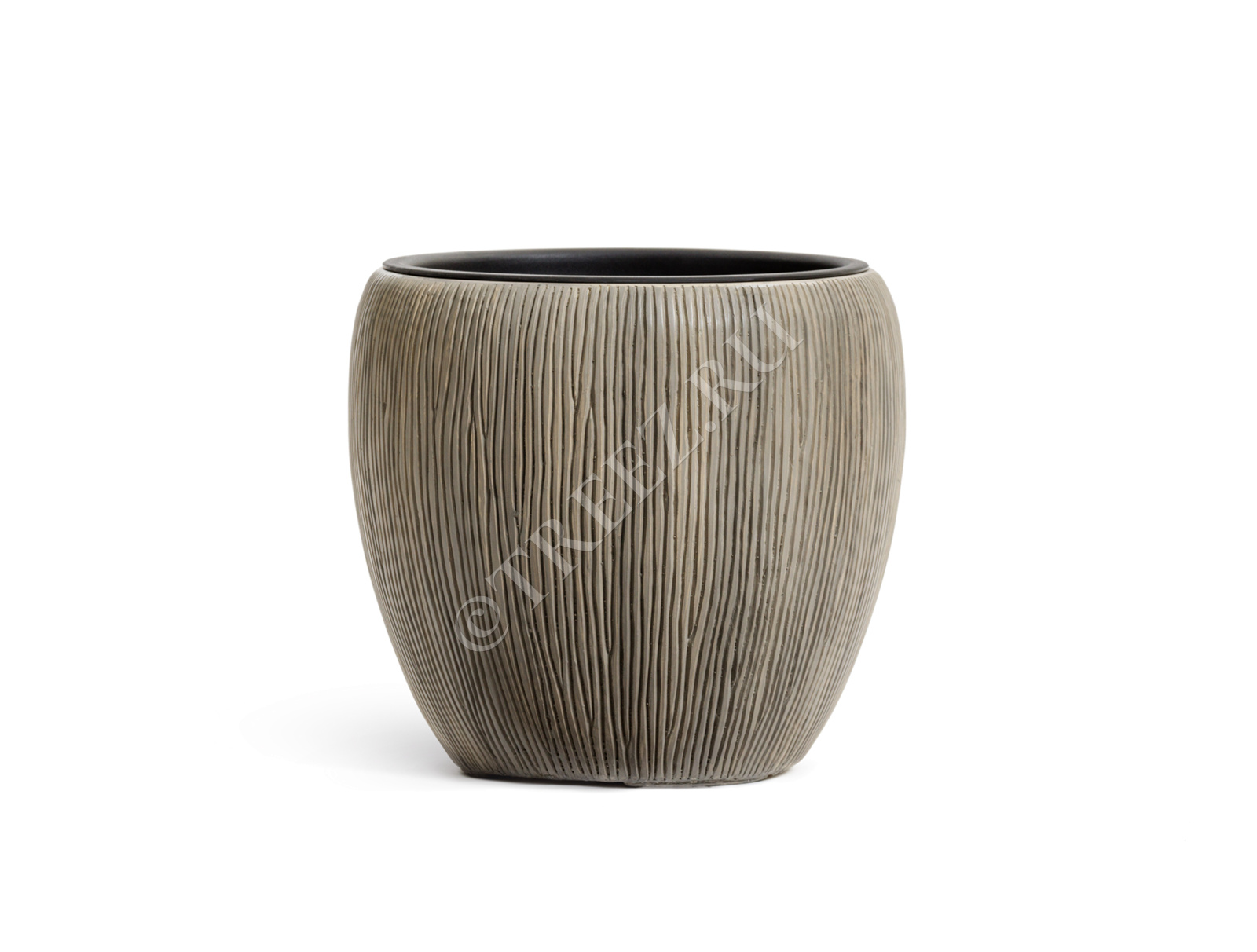 41.3320-06-044-BB-39 Кашпо  Effectory - серия Wow - Конус-Чаша - Капучино Цветочная коллекция  - Вид №4