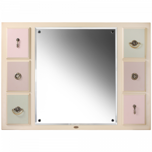 71178 Зеркало настенное Пандора 2 Айвори Акварель BOGACHO