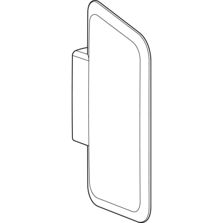 115.202.11.1 Разделительная перегородка для писсуаров Geberit Geberit  - Вид №1