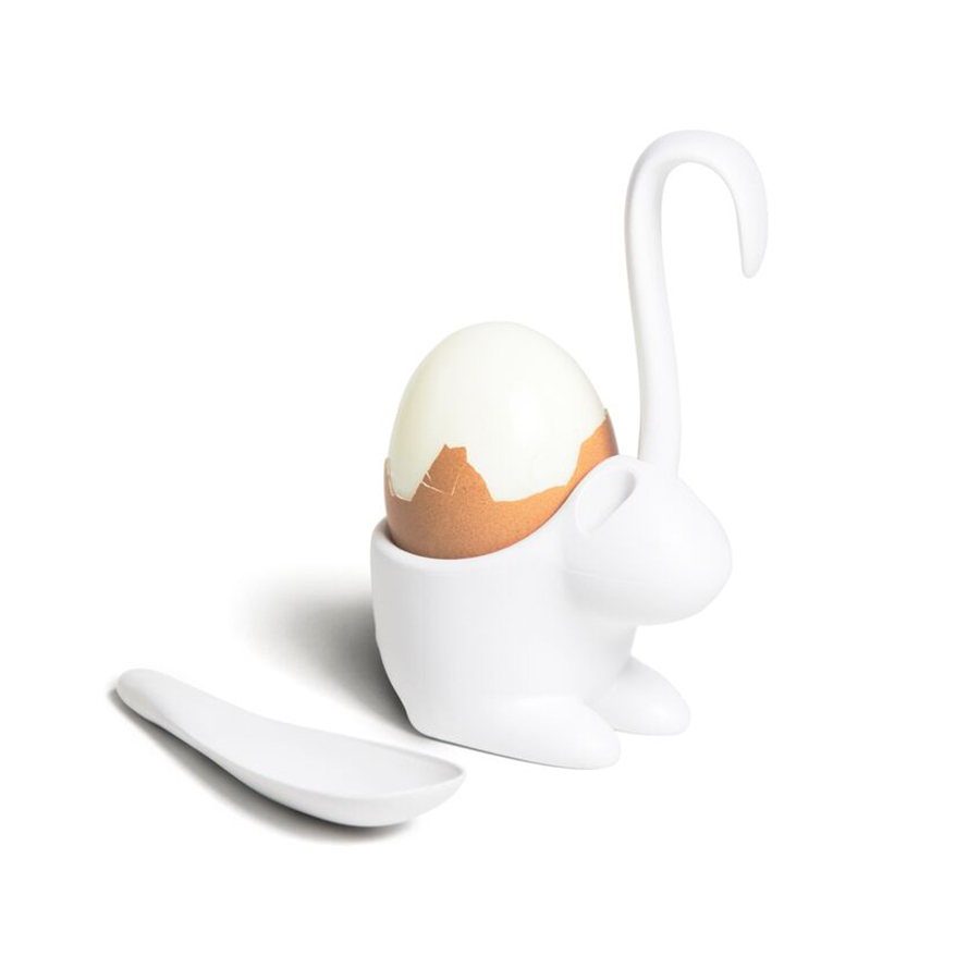 Подставка для яйца белая Bella Boil QUALY ДИЗАЙНЕРСКИЕ 00-3870500 Белый  - Вид №5
