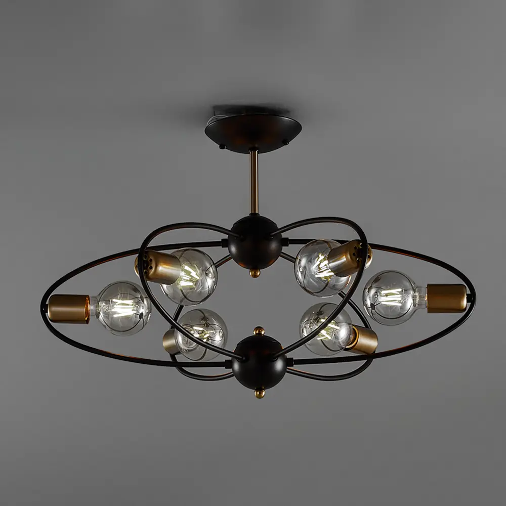 Люстра СЕМЬ ОГНЕЙ Алона - элегантное освещение для просторных интерьеров 85243323 STLM-0060375 - Вид №1