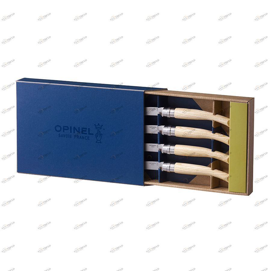 Набор из 4 кухонных ножей Table Chic ясень Opinel 001828