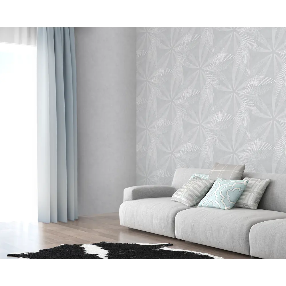 Victoria Stenova Five: серые флизелиновые обои для стильного интерьера 89400071 STLM-1574123 - Вид №5