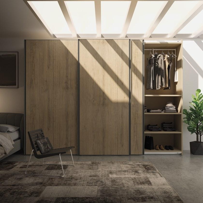 De Rosso Шкаф HPL с раздвижными дверцами на заказ Alfabeto sun-id-1482803 - Вид №1