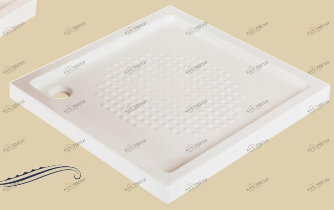 Поддон душевой MIGLIORE 90 x 90 см, ML.PDQ-28.380.BI 
