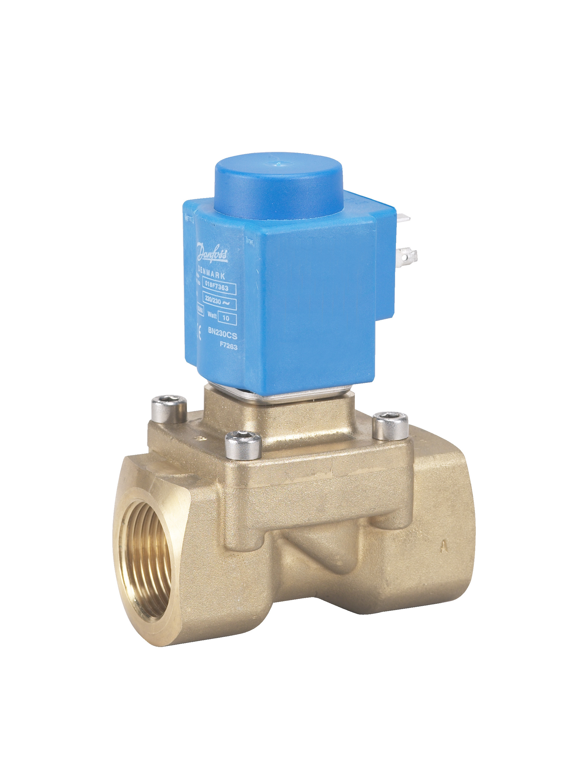 Danfoss EV250B — двухходовые электромагнитные клапаны с принудительным подъемом Клапан электромагнитный EV250B 032U158002  - Вид №32