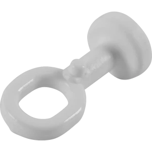 Бегунки-ролики для потолочной шины, пластик, цвет белый, 20 шт.