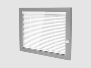 Жалюзи, встроенные в оконную раму