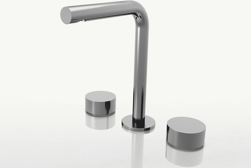 ABOUTWATER Смеситель для раковины на 3 отверстия Af/21 Fantini Rubinetti sun-id-1417868 - Вид №1