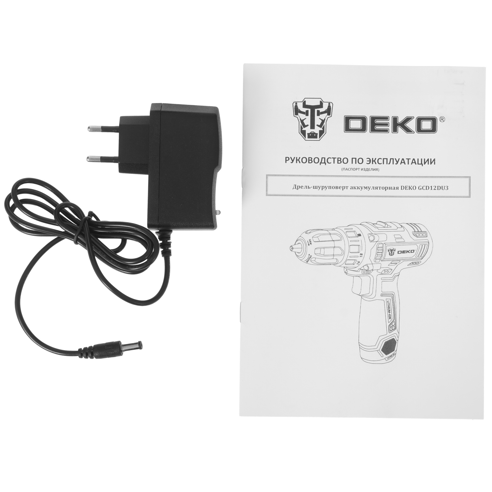 Дрель-шуруповерт DEKO GCD12DU3 SET4 063-4140 4775584 STDN-0136492 - Вид №8