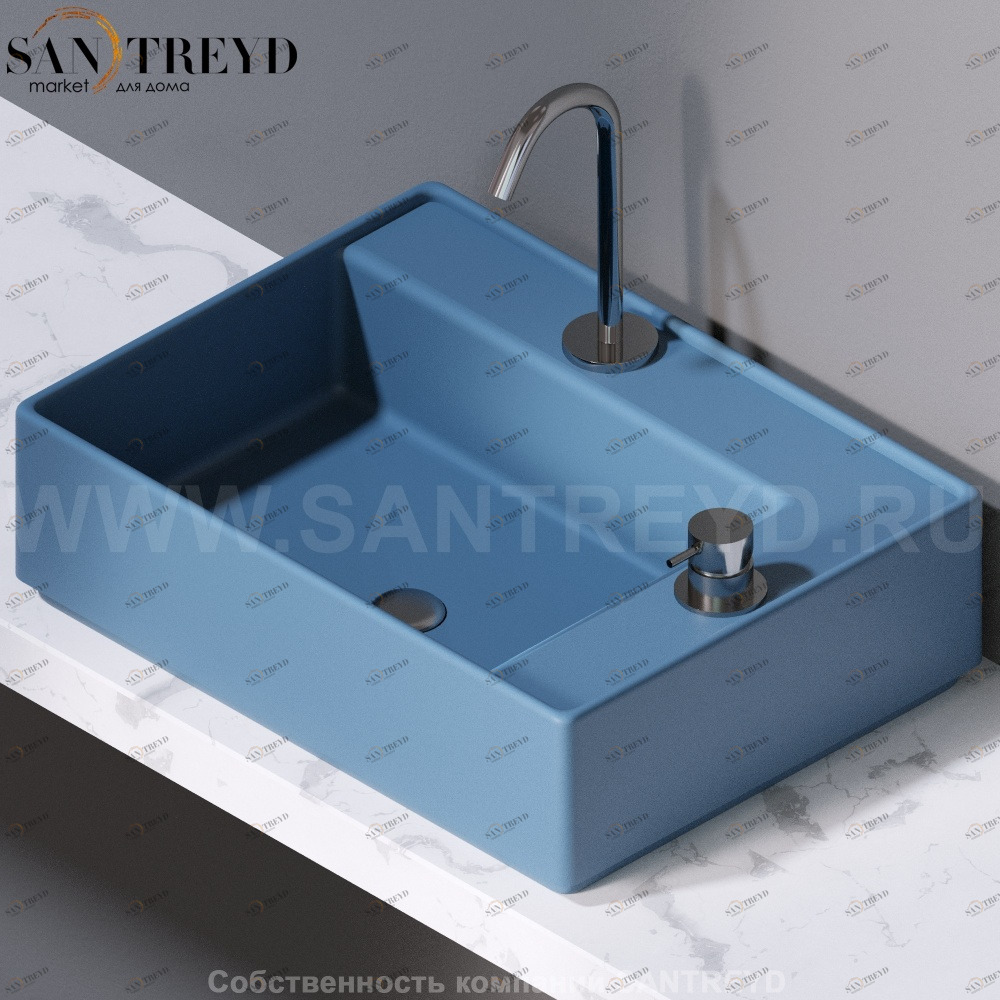 L640141 Накладная раковина на столешницу  прямоугольная A. e T. Italia Fly AeT ITALIA