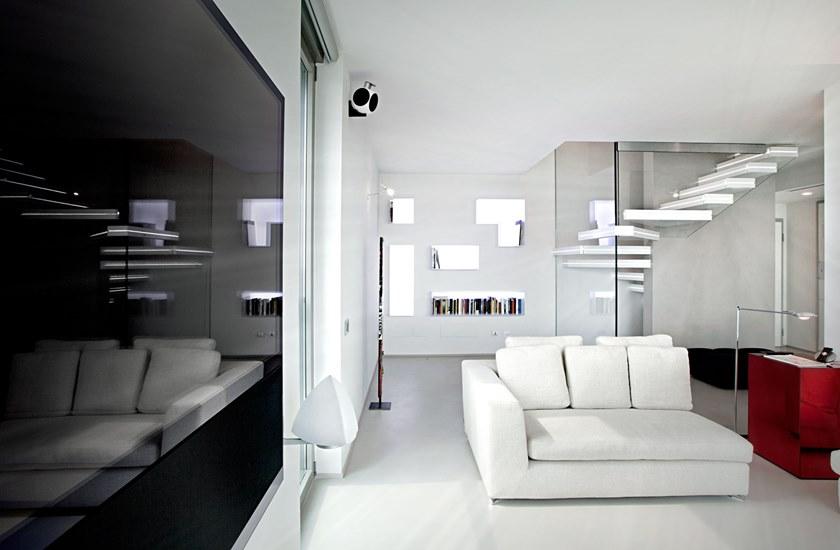 Officine Sandrini Открытая лестница из Corian® sun-id-1395612 - Вид №2