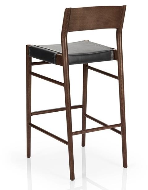 JMS Барный стул из массива дерева Leonor M929 lw - Вид №1