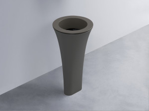 AMLA45-FN+AMPILT-N+AMCOLT-CM Раковина Amedeo Tondo отдельностоящая cielo Enjoy + Amedeo