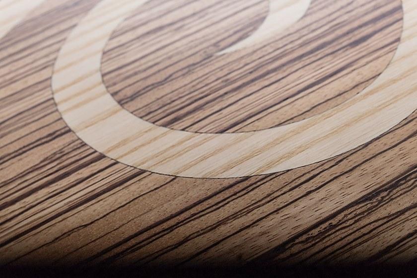 LIGNIS® Настенные часы из инкрустированного дерева Dolcevita love 10.035 / 10.113 - Вид №3