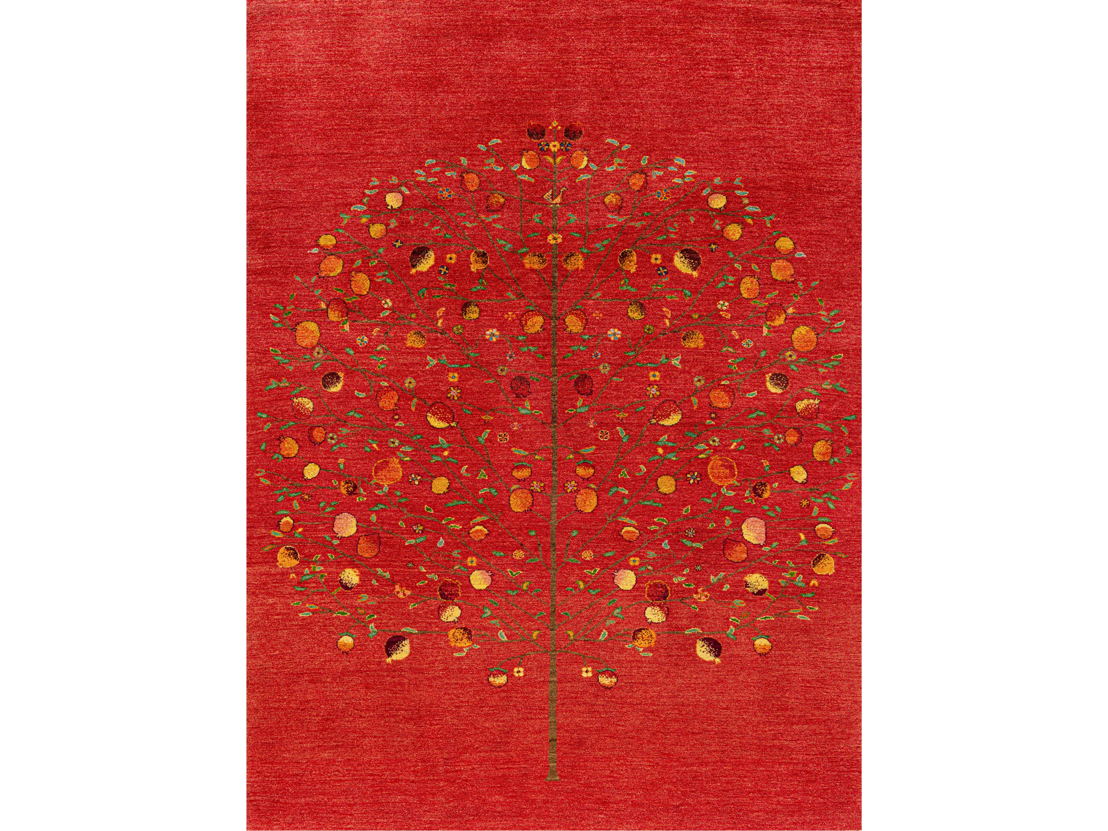 Прямоугольный шерстяной ковер на заказ Zollanvari Gabbehs Flora &amp ARCH-00134828 - Вид №1