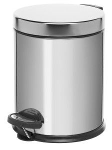 Вёдра с педалью и крышкой Cassiopea 3L Chrome NAVAKO