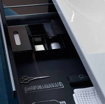 Композиция №6 Conceptwall Collection комплект мебели для ванной комнаты Burgbad 42047 - Вид №1