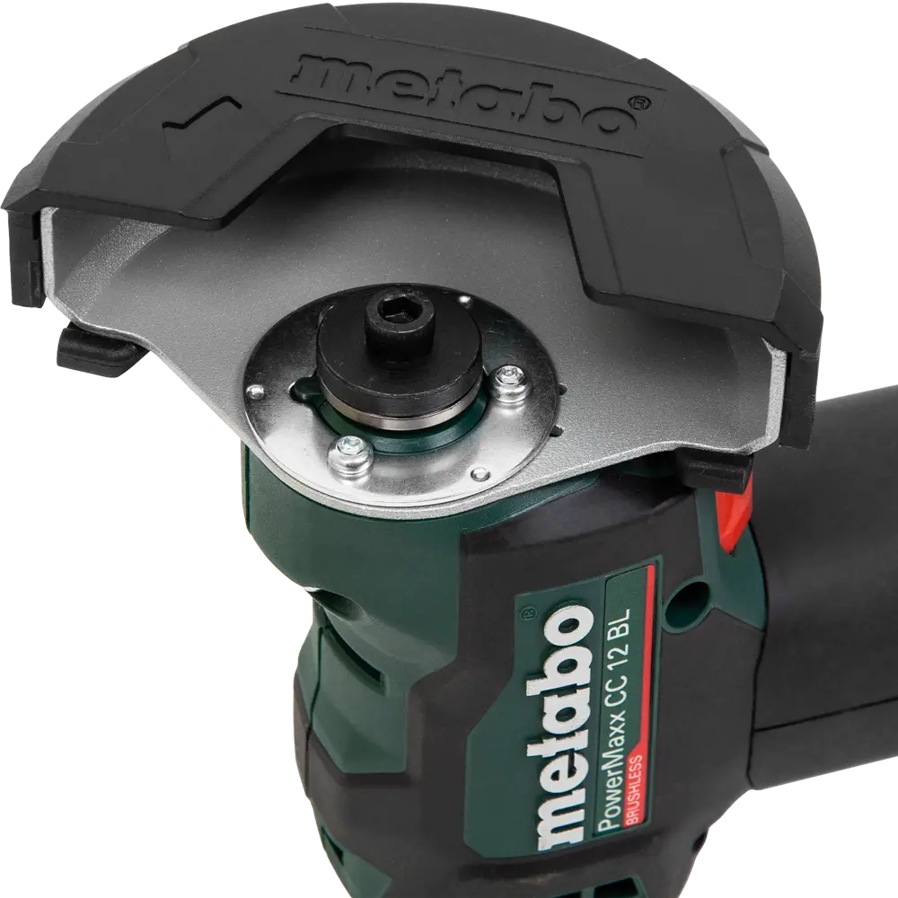 УШМ аккумуляторная бесщеточная Metabo PowerMaxx CC 12 BL 600348500, 12 В Li-Ion 2x2 Ач, 76 мм 83072004 STLM-2005281  - Вид №3
