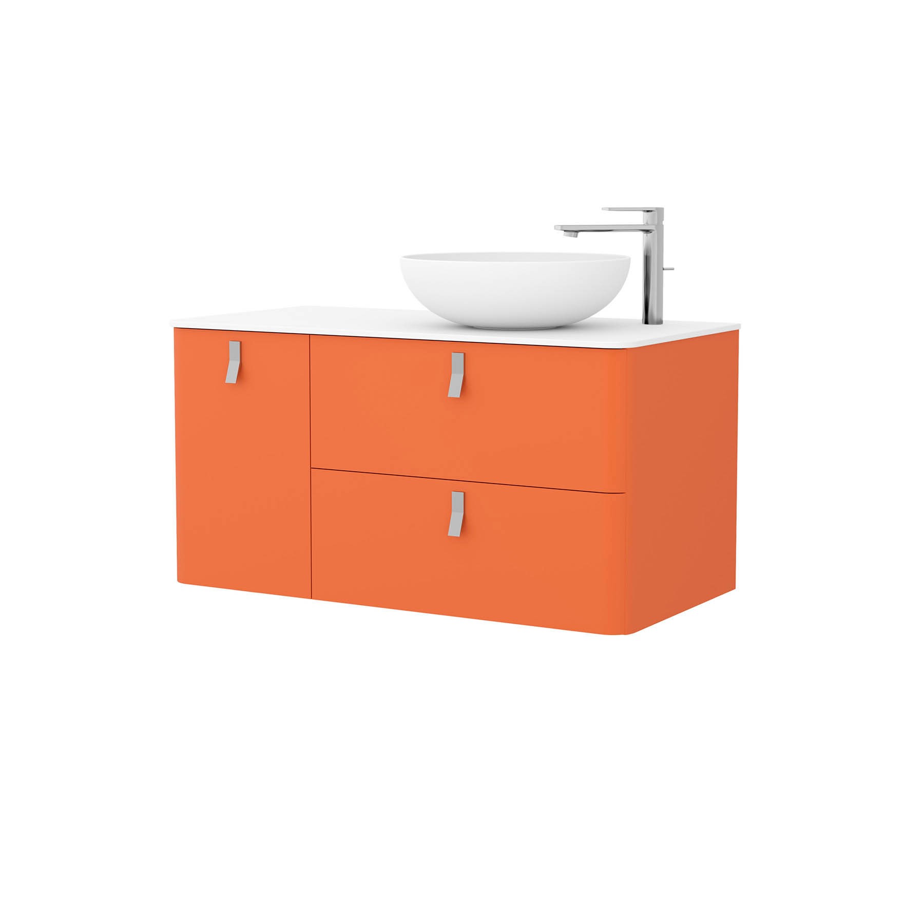 24681 SALGAR Мебель для умывальника UNIIQ 1200 левая KAKI Каки  - Вид №2