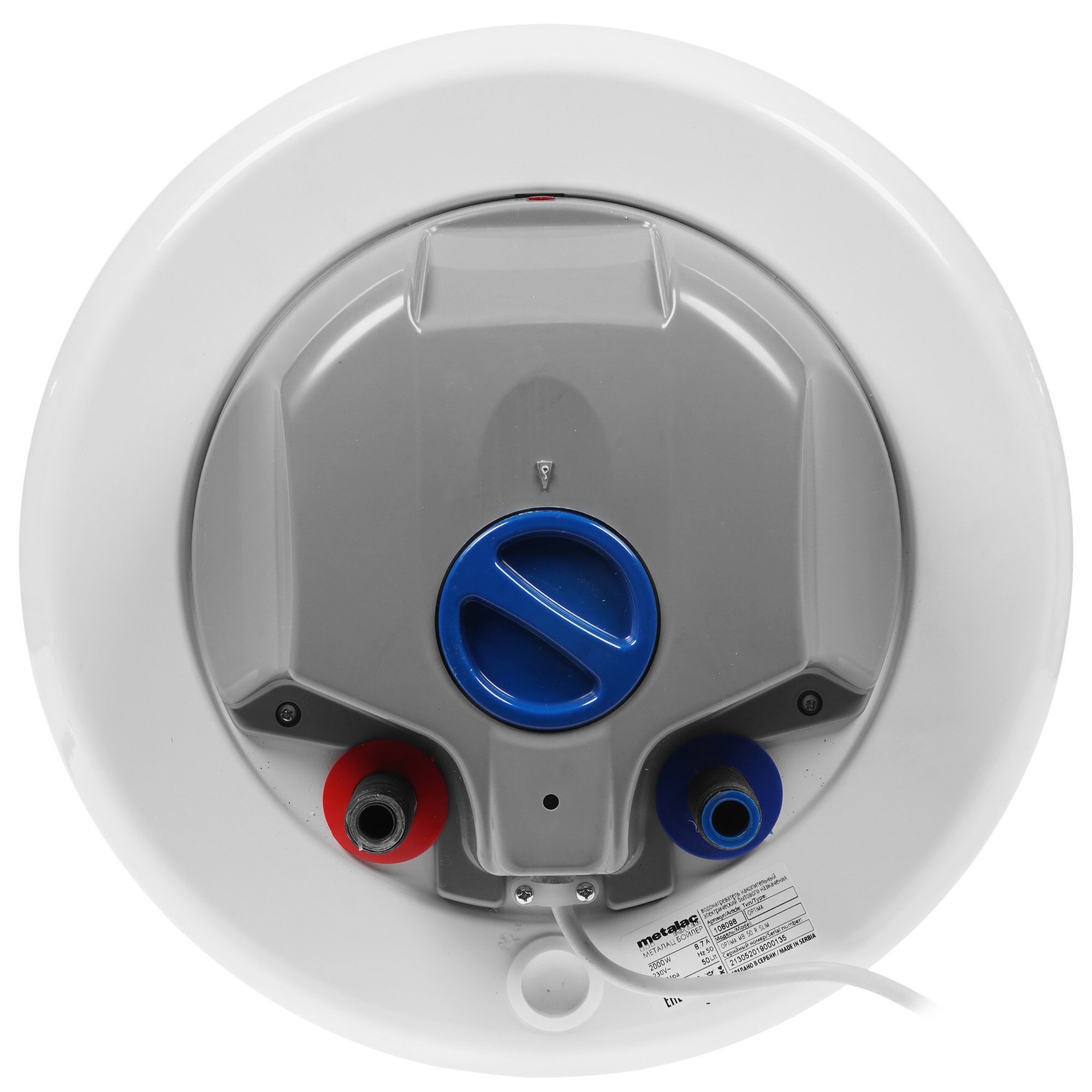 1202291 Водонагреватель электрический Metalac OPTIMA MB 50 Slim R STDN-0024049 - Вид №4