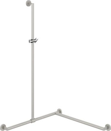 900.35.33060 Поручень для душа с выдвижным держателем для душа HEWI Greifen  - Вид №3