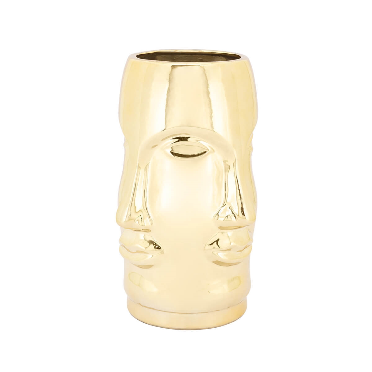200447-01 ABHIKA ВАЗА MING FACE GOLD 
